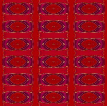 Seamless ellipses pattern red purple Stock Illustration