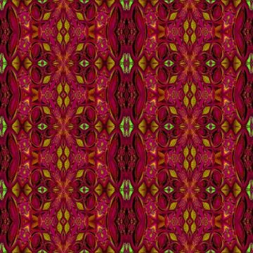 Seamless ellipses pattern red violet green Stock Illustration
