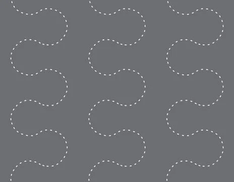 Seamless Endless Dots Path Background Stock Illustration