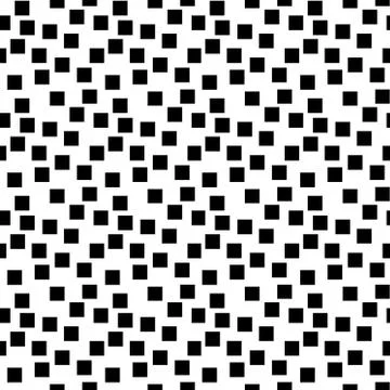 Seamless endless infinity pattern of geometric black rectangle shapes. Drawing 스톡 일러스트