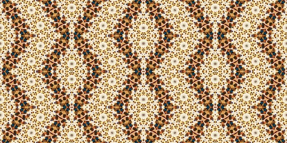 Seamless endless patterns. Ornament texture Stock Photos