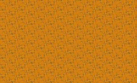 Seamless ethnic and geometric pattern for fabric, Textile ornament in an orange Stock Photos