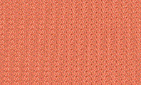 Seamless ethnic and geometric pattern for fabric, Textile ornament in an orange Stock Photos