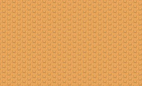 Seamless ethnic and geometric pattern for fabric, Textile ornament in an orange Stock Photos