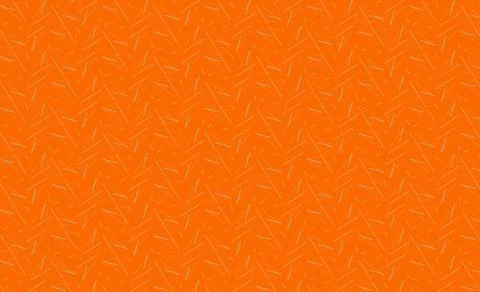 Seamless ethnic and geometric pattern for fabric, Textile ornament in an orange Stock Photos