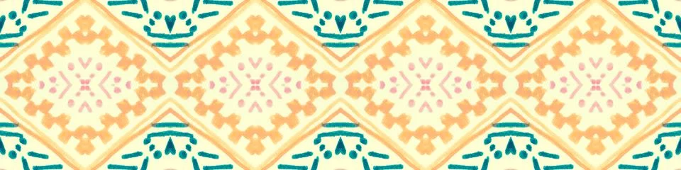 Seamless ethnic background. Geometric aztec pattern. Illustrazione stock