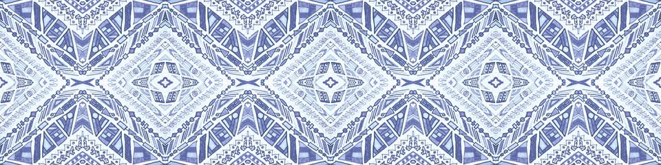 Seamless ethnic background. Geometric aztec pattern. 스톡 일러스트