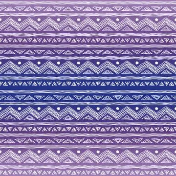 Seamless ethnic background Illustrazione stock