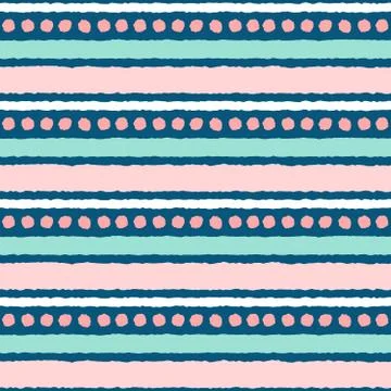 Seamless ethnic pattern Stock Illustration
