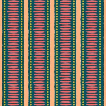 Seamless ethnic pattern Illustrazione stock