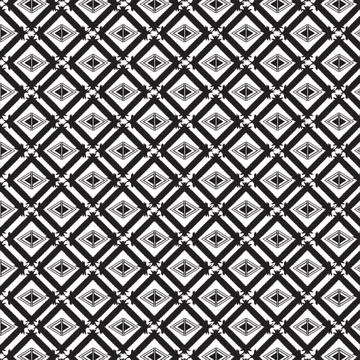 Seamless ethnic pattern repeats ikat ogee art floral and geometric elements.. Stockillustratie