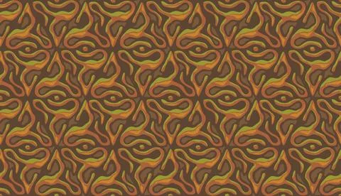 Seamless Ethnic pattern. Vector wallpaper Illustrazione stock