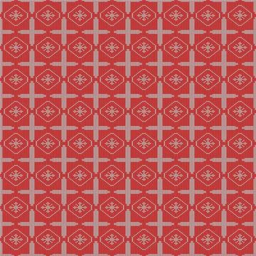 Seamless ethnic patterns. knitted fabrics, Traditional tribal texture Illustrazione stock