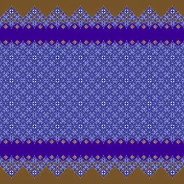 Seamless ethnic patterns. knitted fabrics, Traditional tribal texture Stock Illustration