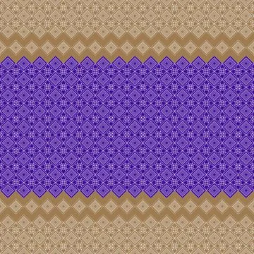 Seamless ethnic patterns. knitted fabrics, Traditional tribal texture Illustrazione stock
