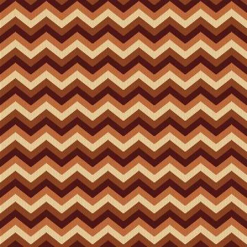 Seamless ethnic patterns. knitted fabrics, Traditional tribal texture Stock Illustration