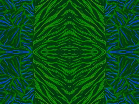 Seamless Ethnic Texture. Exotic Textile Design. Stock Illustration
