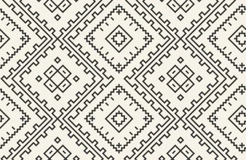 Seamless ethnic ukrainian pattern Stock Illustration