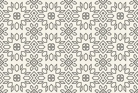 Seamless ethnic ukrainian pattern Stock Illustration