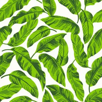 Seamless exotic pattern. Illustrazione stock