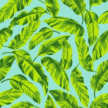 Seamless exotic pattern. Illustrazione stock