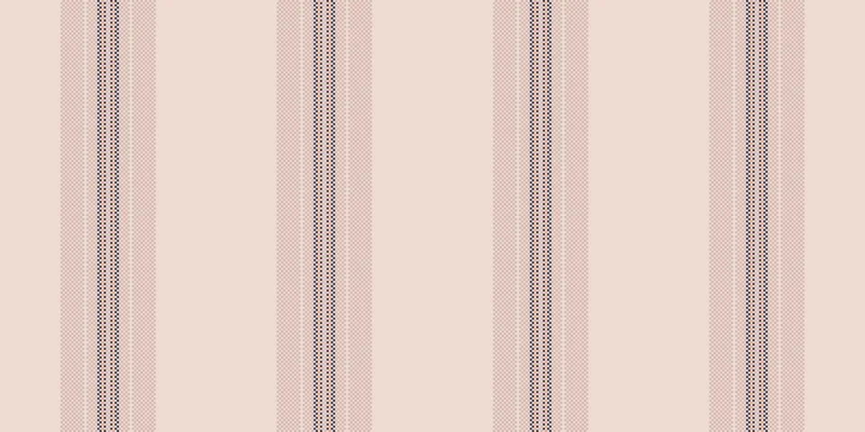 The seamless fabric design features a balanced band rhythm in a dreamy vertic Stock Illustration