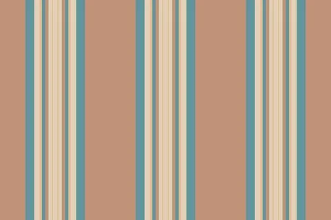 The seamless fabric design features layered vertical bands in a decorative ve Stock Illustration