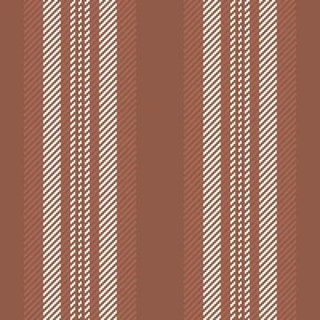 The seamless fabric design features softly repeated stripes in a classic vert Stock Illustration