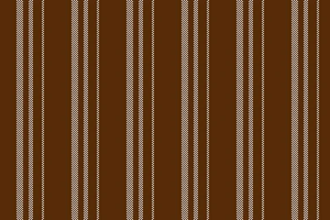 A seamless fabric stripe pattern uses crisp linear flow with cloth style styl Stock Illustration