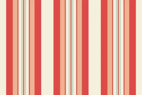 A seamless fabric stripe pattern uses precise parallel rows with smooth woven Stock Illustration