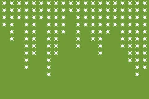 Seamless fabric vector background design. Green and white conceptual clothes Stock Illustration