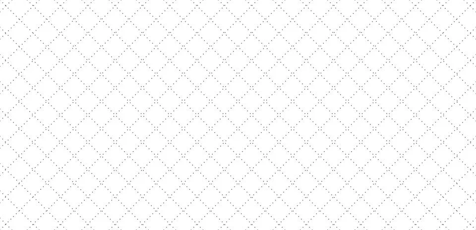 Seamless faint diagonal dotted grid pattern background. Stock Illustration