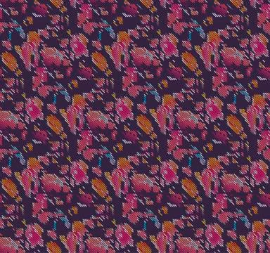 Seamless fashionable geometric pattern Stock Illustration