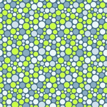 Seamless festive background from circles.  Vector Illustration Stock Illustration