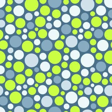 Seamless festive background from circles.  Vector Illustration Stock Illustration
