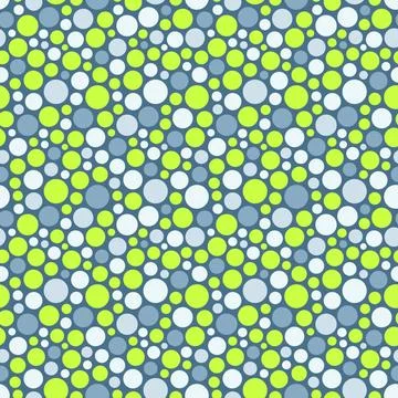 Seamless festive background from circles. Vector Illustration. Seamless fe... Stock Photos