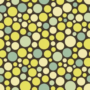 Seamless festive background from circles. Vector Illustration. Seamless fe... Stock Photos
