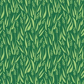 Seamless field pattern Illustrazione stock