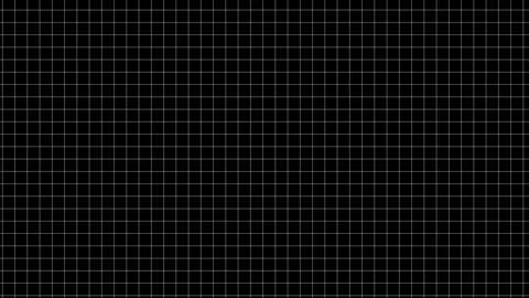 Seamless Fine Grid Lines Flowing Diagonally on Black Background Stock Footage 324376514