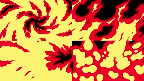 Seamless Fire Explosion Transitions Vidéo 332626335