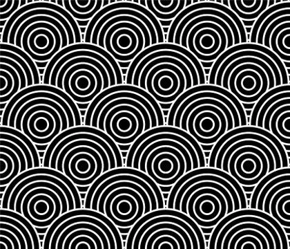 Seamless fish scale Stock Illustration