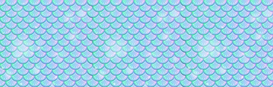 Seamless Fish Scale Pattern Background Ilustración de archivo