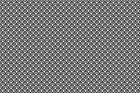 Seamless Fish Scale Pattern Illustration for Digital Backgrounds and Graphi.. Stock Illustration