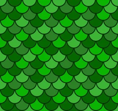 Seamless Fish Scale Pattern Vector Illustration Illustrazione stock