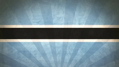 Seamless Flag Of Boswana Stock Footage 112380445