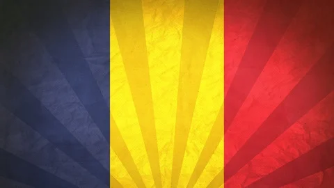 Seamless Flag Of Chad Stock Footage 112381952