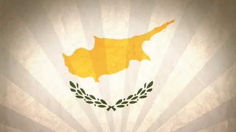 Seamless Flag Of Cyprus Stock Footage 112107465