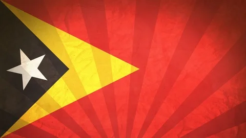 Seamless Flag Of East Timor Stock Footage 112629775