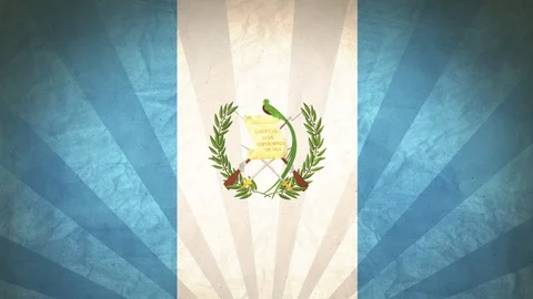 Seamless Flag Of Guatemala Stock Footage 112627439