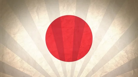 Seamless Flag Of Japan Stock Footage 112107814